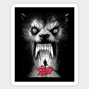 AN AMERICAN WEREWOLF IN LONDON - 3.0 Sticker